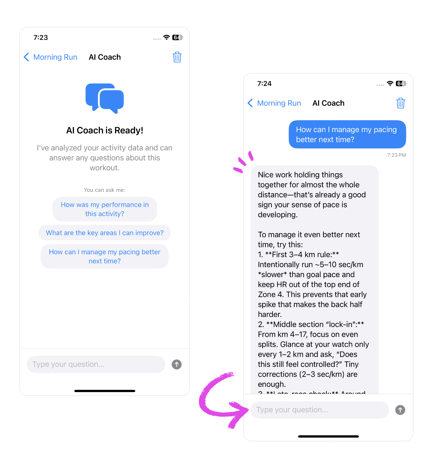 AI 教練對話