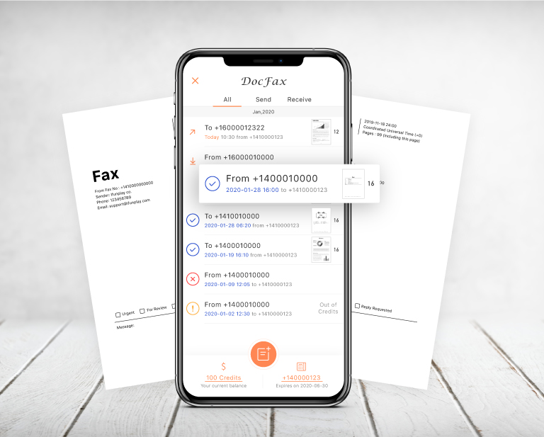 ios for fax
