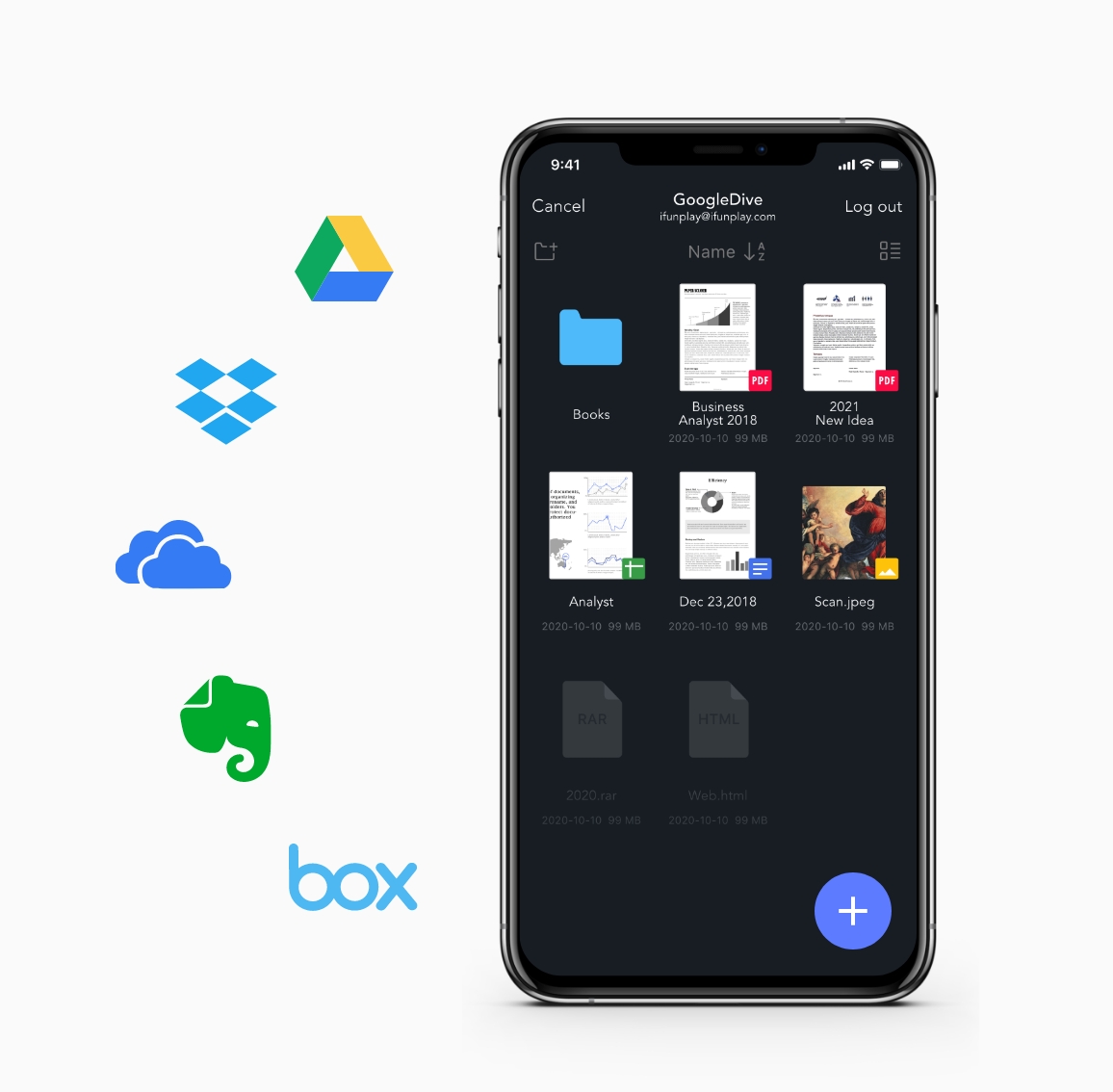 scannerapp cloud storage