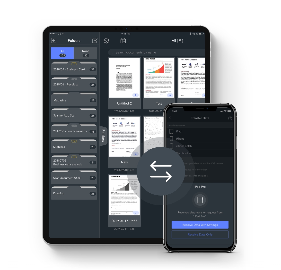 transfer data to new iPhone, iPad or iPod